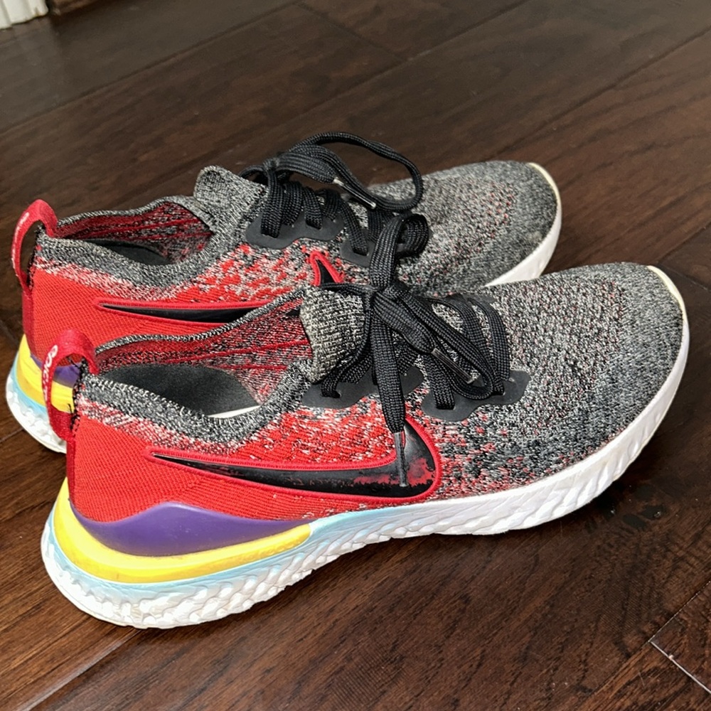 Rainbow Nike Athletic Shoes